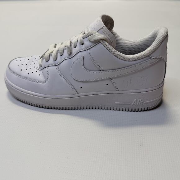 Nike Air Force 1 Shoes Mens Size 9 White CW2288-111 Leather Low Top - Picture 2 of 14